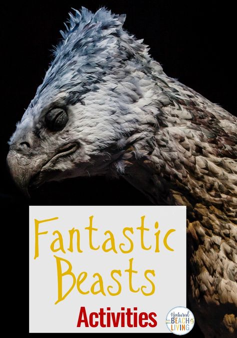 Fantastic Beasts Activities, Fantastic Beasts Ideas, Harry Potter Printables, Fantastic Beasts Printables, Harry Potter Activities make the experience even more magical with a few fun Fantastic Beasts and where to find them crafts, recipes, and party ideas. #harrypotter #fantasticbeasts #fantasticbeastsideas #fantasticbeastsactivities #harrypotterprintables Fantastic Beasts Party Decorations, Fantastic Beasts Party Ideas, Fantastic Beasts Birthday Party, Fantastic Beasts And Where To Find Them, Fantastic Beasts Party, Hp Potions, Dinosaur Books For Kids, Diy Harry Potter Crafts, Harry Potter Activities