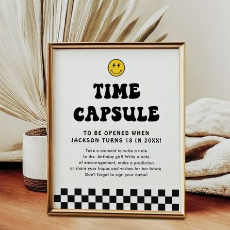 $11.50 | One Happy Dude Boy 1st Birthday Time Capsule Sign #time capsule sign, wild one, birthday decorations, one cool dude, one happy dude, happy due birthday, boy birthday sign, happy face, one happy dude party, happy dude decorations 1st Birthday Party Must Haves, One Happy Dude Birthday Party Food, First Boy Birthday Theme, 1year Birthday Ideas, One Year Old Boy Birthday Party, One Year Old Birthday Party Theme, One Cool Dude First Birthday Party, 1st Bday Themes For Boys, Baby Boy 1st Birthday Themes