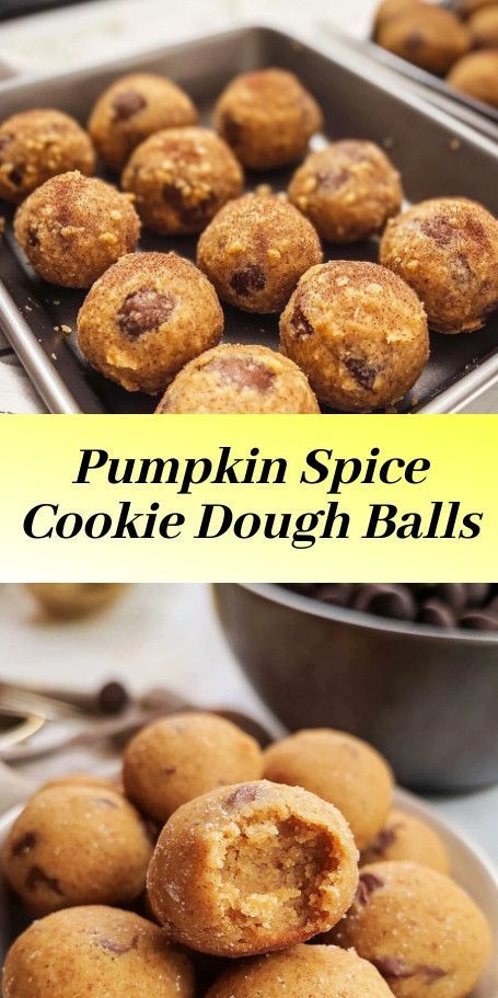 Edible Pumpkin Spice Cookie Dough Bites - Delicious no-bake treats that capture the essence of fall in every bite. Perfect for a quick snack or dessert, these bites are easy to make and highly addictive. Safe to eat raw. Pumpkin Spice Cookie Dough, Pumpkin Cookie Dough, Pumpkin Spice Cookies, Cookie Dough Bites, Roasted Pumpkin, Roasted Pumpkin Seeds, Cookie Dough Balls, Edible Cookie Dough, Spice Cookies