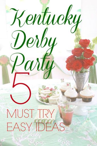 Hosting a Kentucky Derby Party - 5 Must Try Ideas Kentucky Derby 2024 Party, Kentucky Derby Betting Ideas, Kentucky Derby Fundraiser, Run For The Roses Kentucky Derby, Kentucky Derby Winners Circle, Kentucky Derby Food, Derby Party Food, Derby Recipe, Kentucky Derby Party Food