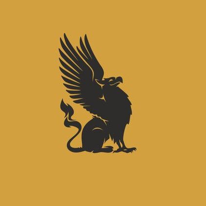 Griffin Aesthetic, Griffon Tattoo, Griffin Tattoo, Griffin Logo, Persian Tattoo, Silhouette Tattoos, Desenho Tattoo, Mythical Creatures Art, 로고 디자인