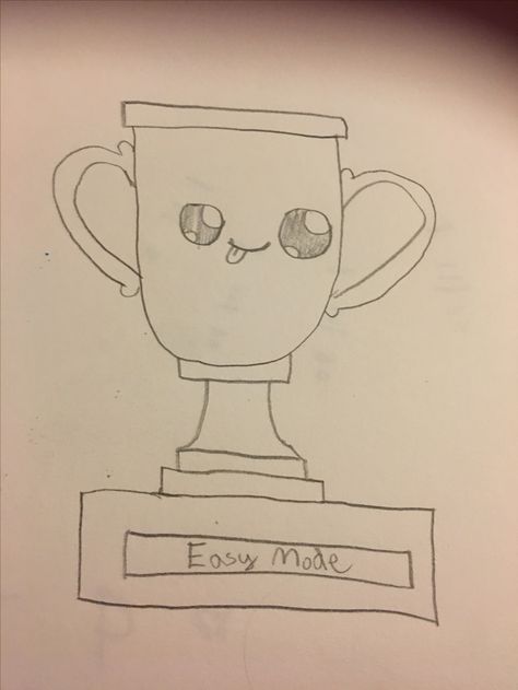 Easy to Draw Trophy Trophy Drawing Easy, Trophy Drawing, Best Sketches, Artistic Sketches, Easy Drawing Step By Step, Girl Drawing Easy, Profile Drawing, Easy Drawing Steps, Head Drawing