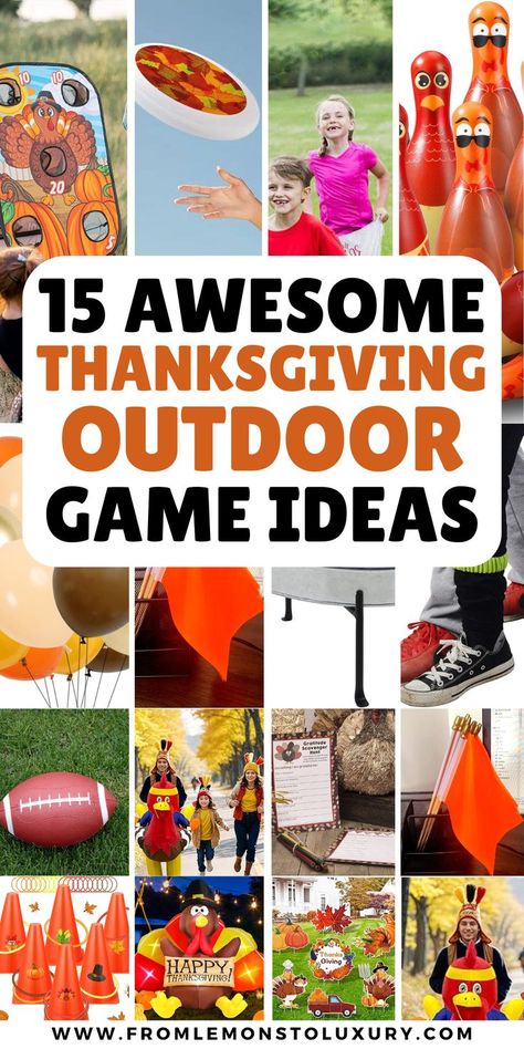 thanksgiving outdoor games Thanksgiving Outdoor Games, Charcuterie Fruit Board Ideas, Charcuterie Fruit Board, Fruit Board Ideas, Thanksgiving Game Ideas, Family Outdoor Games, Games For Thanksgiving, Games For Kids Outdoor, Kids Outdoor Games