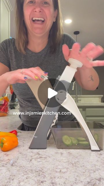 In Jamie’s Kitchen on Instagram: "Comment SLICE and I’ll DM you the link 🥒 Safe Mandoline slicer is an awesome kitchen gadget. I can’t wait to see what other vegetables I can slice up. #kitchengadgets #amazonkitchenfinds #amazonkitchengadgets #mothersdaygiftideas" Mandoline Slicer Recipes, Mandoline Slicer, Food Slicer, Mandolin Slicer, Amazon Kitchen Gadgets, Cool Kitchen Gadgets, Healthy Meals, Kitchen Gadgets, Cool Kitchens