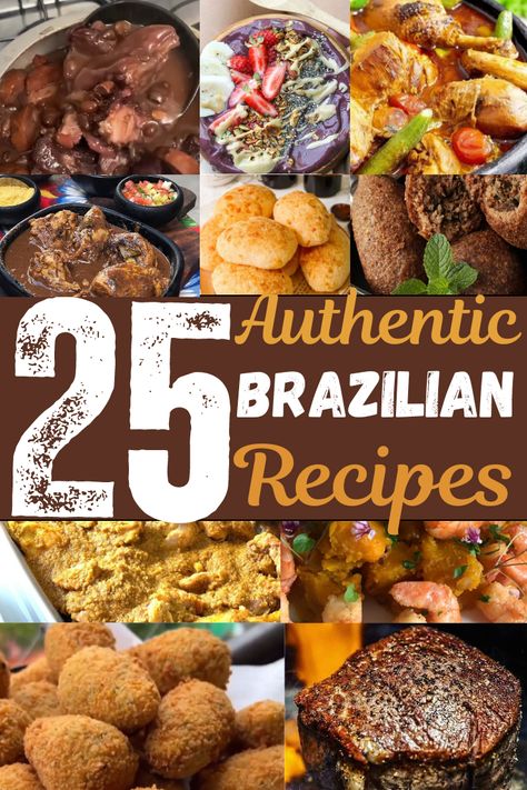 25 Authentic Brazilian Dinner Recipes - Justforfruits Brazilian Dinner, Brazilian Chicken, Quick Healthy Dinner Ideas, Baked Plantains, Shrimp Stew, Chicken Croquettes, Turkey Drumsticks, Brazilian Dishes, Brazilian Recipes