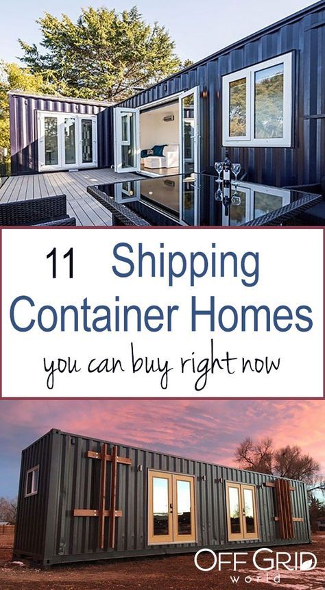 Prefab Shipping Container Homes, Container Homes Cost, Shipping Container Ideas, Container Homes For Sale, Shipping Container Design, Sea Container Homes, Shipping Container Cabin, Container Home Designs, Sea Containers