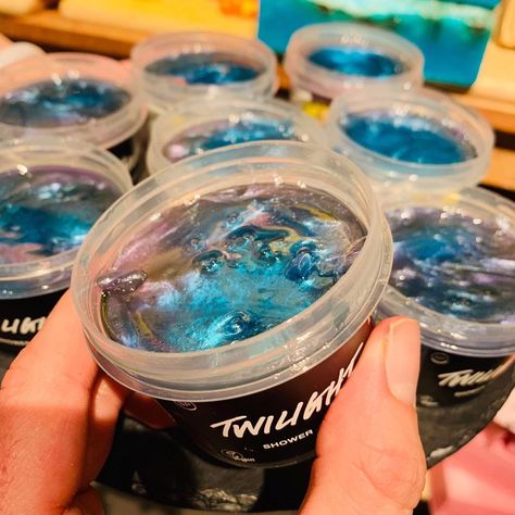 Lush Jelly Soap, Lush Twilight, Lush Shower Jelly, Shower Jelly, Shower Jellies, Bath Stuff, Night Off, Bouncy Castle, Dasani Bottle