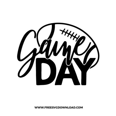 Gear Decor, Football Outline, Football Clipart, Game Day Svg, Football Mom Svg, Game Day Football, Diy Shirts, Nfl Svg, Football Quotes