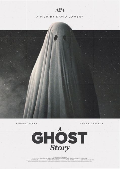 Alt Posters, A Ghost Story, Ghost Movies, Film Posters Art, Best Movie Posters, Ghost Story, Septième Art, Film Poster Design, Great Movies To Watch