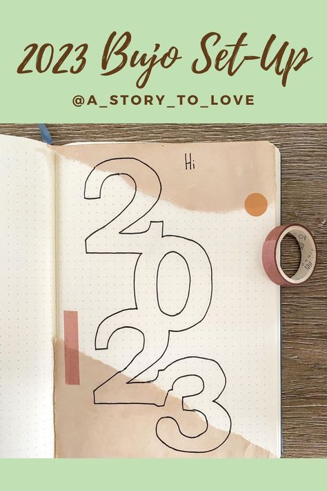 2023 Bullet Journal, My 2023, Bullet Journal Set Up, Bullet Journal Spread, Set Up, Spreads, Feel Like, The Year, To Start