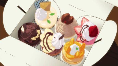 Dessert.anime. Yumeiro Patissiere, Anime Bento, Anime W, 귀여운 음식 그림, Food Artwork, Cute Food Art, Anime Food, Kawaii Food, Japan Food