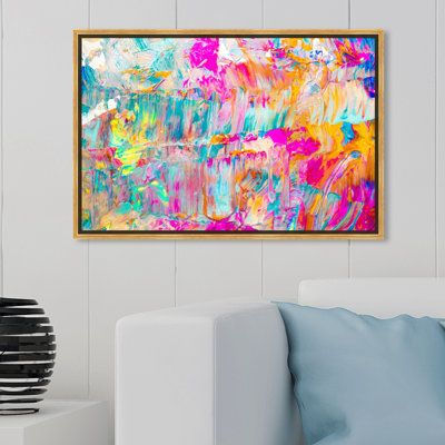 Contemporary Artwork, Oliver Gal, Resin Art, Home Art, Vivid Colors, Gallery Wrap Canvas, Pillow Art, Graphic Art, Giclee Print