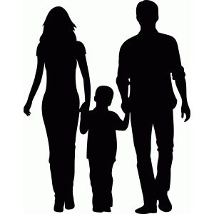 Silhouette Design Store - Search Designs : mothers day black white Mom Dad Tattoo Designs, Silhouette Family, Silhouette People, Couple Silhouette, Silhouette Painting, Dad Tattoos, Silhouette Stencil, Family Tattoos, Arte Inspo