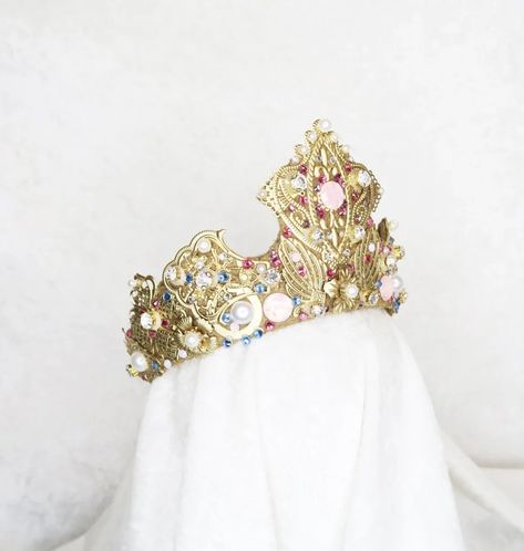 Disney Inspired Crowns to Swoon Over and Wear! - beauty - Sleeping Beauty Accessories, Sleeping Beauty Sweet 16, Sleeping Beauty Wedding Theme, Sleeping Beauty Quinceanera Theme, Princess Aurora Crown, Sleeping Beauty Crown, Crown Sculpture, Aurora Tiara, Goddess Core