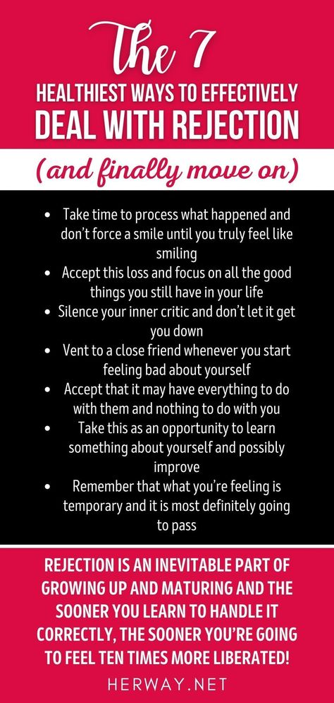 Rejection Healing, How To Deal With Rejection, Rejection Issues, Dealing With Heartbreak, Dealing With Rejection, Positive Breakup Quotes, Couple Therapy, Healing From A Breakup, Breakup Motivation