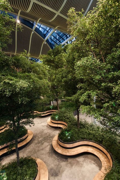 Get 16 Myths About Sustainable Architecture You Should Know Urban Landscape Design, Public Space Design, Landscape Architecture Design, Green Architecture, Organic Architecture, Concrete Floor, Parking Design, Sustainable Architecture, Urban Planning