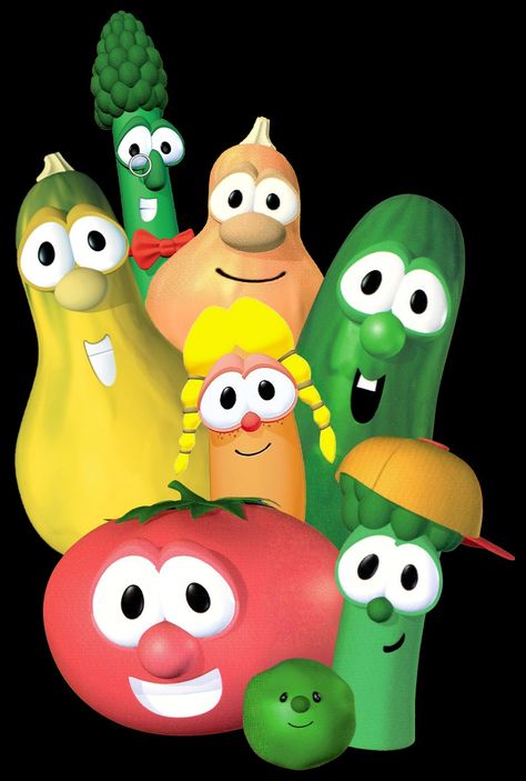 Veggie Tales Wallpaper, Veggietales Wallpaper, Veggie Tales Characters, Avo Salad, Veggie Tales Birthday, Kids Veggies, America's Funniest Home Videos, Characters Cartoon, Sesame Street Muppets