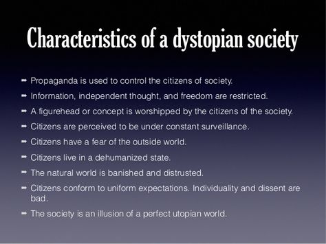 Definition and characteristics of a Dystopian Society Dystopian Title Ideas, Dystopian Government Writing Prompts, Writing Prompts Sci Fi Dystopian, Types Of Dystopian Worlds, How To Write Dystopian, Writing Dystopian Fiction, How To Write Dystopian Fiction, How To Write A Dystopian Story, Dystopian Writing Ideas