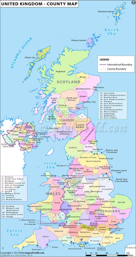 Map of the Counties in the United Kingdom. Autumn England, Map Of England, Genealogy Map, News Wallpaper, Map Of Great Britain, United Kingdom Map, Uk Map, Map Of Britain, Counties Of England