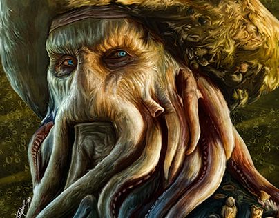 Davy Jones Pirates, Bill Nighy, Pirate Tattoo, Tupac Pictures, Giant Squid, Pirate Art, Captain Jack Sparrow, Davy Jones, Pirate Life