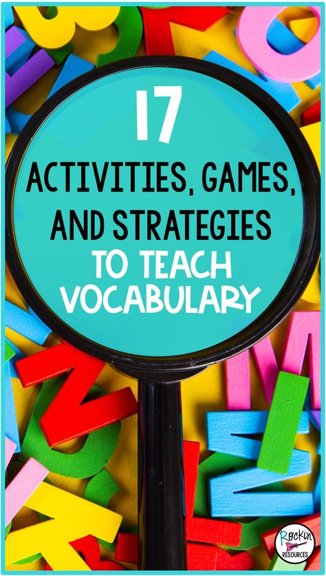 Teach Vocabulary, Academic Vocabulary Fun Teaching Activities, Fourth Grade Vocabulary Activities, Vocabulary Review Activities, Teaching Vocabulary Activities, Teaching Vocabulary Strategies, Fun Vocabulary Activities, Vocabulary Activities Elementary, How To Teach Vocabulary, Vocab Games