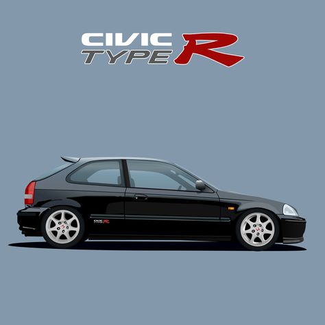 Honda Ek9 Type R, Honda Ek9, Honda Civic 1999, Edit Tools, Honda Hatchback, 1999 Honda Civic, Acura Cars, Hummer Cars, Civic Type R