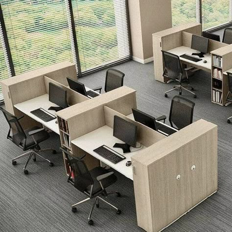 Cubicles Office Design, Cubicle Office Design, Office Cubicle Design, Open Office Design, Cubicle Design, Small Office Design Interior, Office Cubicles, Workstations Design, Workstation Desk