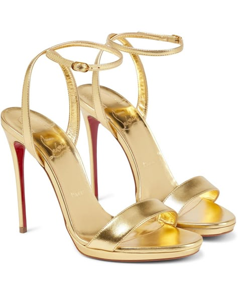 Loubi Queen, High Heels Aesthetic, Fancy High Heels, Boots For Women Ankle, Christian Louboutin Sandals, High Heels Outfit, Comfortable High Heels, Heels Aesthetic, Christian Louboutin Heels