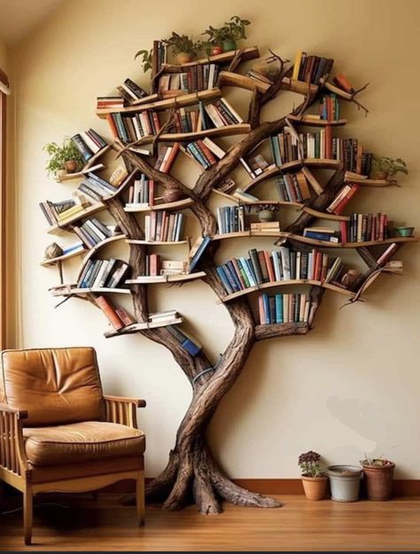 Garage Hacks, Unique Bookshelves, House Storage, Austin Kleon, Rustic Ideas, Addition Ideas, Home Library Design, Woman Cave, Book Shelves