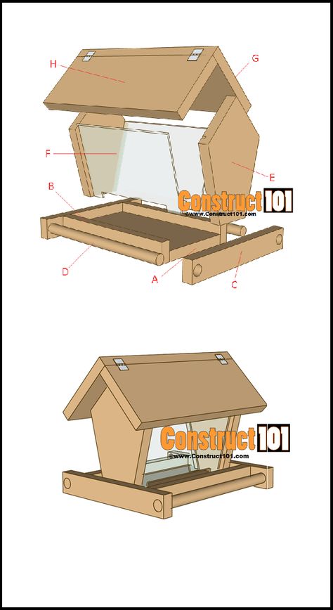 House Plans With Measurements, House Plans Layout, Birdhouse Plans, Bird House Plans Free, Downloadable Woodworking Plans, Repurposed Pallet Wood, Bird Feeder Plans, Wooden Bird Feeders, Bird Houses Ideas Diy