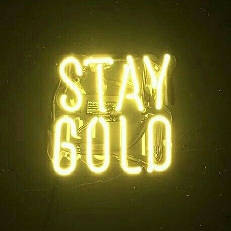 Stay gold #yellow #gold #neon #F4F #colors #L4L #followback Stay Gold, Yellow Heart, Neon Sign, Neon, Yellow, Wall, Gold, On Instagram, Instagram