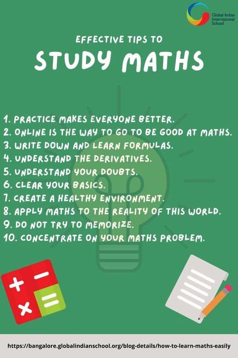 Improve Math Skills, Maths Improvement Tips, How To Love Math, How To Understand Maths Easily, Study Techniques Math, How To Get Good Marks In Maths, Study Tips For Maths Exam, How To Learn Maths Easily, How To Study Maths For Exam