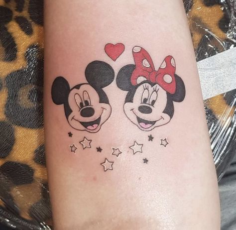 Miky Mouse Tattoo, Mickey And Minnie Tattoo, Disney Tattoos Mickey, Minnie Mouse Tattoo, Frozen Tattoo, Mickey And Minnie Tattoos, Minnie Tattoo, Mickey Tattoo, Mickey Mouse Tattoo