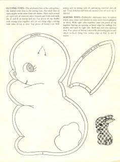 Vintage Cloth Doll Patterns: Free Vintage Cuddle Toys Pattern - Bunny & Bear Stuffed Animals Cloth Doll Patterns, Sewing Soft Toys, Vintage Sewing Patterns Free, Cat Stuffed Animal, Felt Animal Patterns, Doll Patterns Free, Plushie Patterns, Japanese Sewing, Stuffed Animal Cat