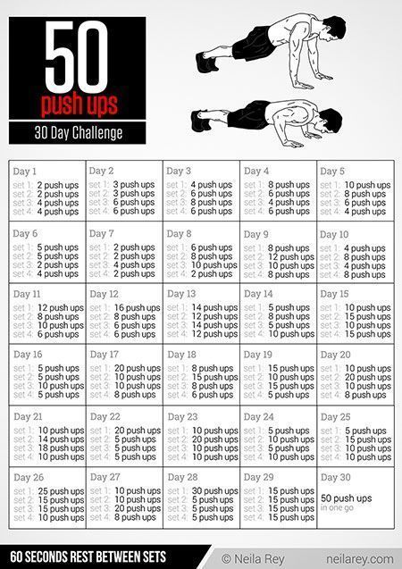 Push Ups Challenge, 50 Push Ups, Month Workout Challenge, Challenge Fitness, Arms Workout, Push Up Workout, P90x, 30 Day Fitness, Workout Calendar