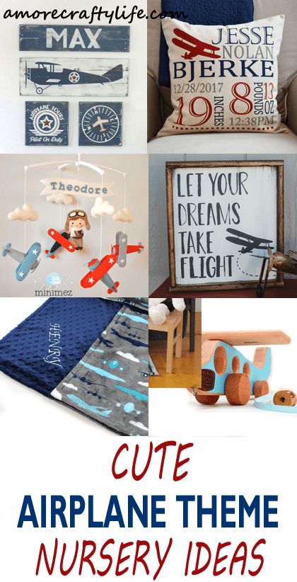 Boy Nursery Airplane Theme, Airplane Nursery Ideas, Plane Nursery Theme, Airplane Baby Room, Airplane Nursery Theme, Airplane Themed Nursery, Baby Santana, Airplane Boys Room, Airplane Baby Shower Theme