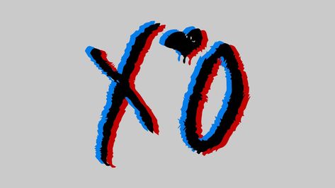 The Weeknd Stereoscopic XO Logo Xo Logo The Weeknd Png, The Weeknd Xo Logo, Ovo Wallpaper, Xo Logo, The Weeknd Tattoo, Xoxo Design, Xo Art, Xo Tattoo, Weeknd Wallpaper