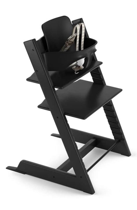 Product Image 0 Tripp Trapp High Chair, Tripp Trapp Chair, Wooden High Chairs, Stokke Tripp Trapp, Tripp Trapp, Ergonomic Seating, Toddler Chair, High Chairs, Kit Bebe