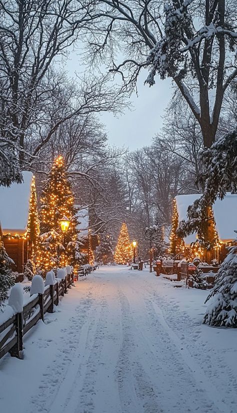 Winter Lights Aesthetic, Magical Christmas Aesthetic, Canada Winter Aesthetic, Snowy Christmas Aesthetic, Snowy Aesthetic Christmas, Warm Winter Aesthetic, Holiday Season Aesthetic, Aesthetic Winter Wonderland, Winter Wonderland Aesthetic