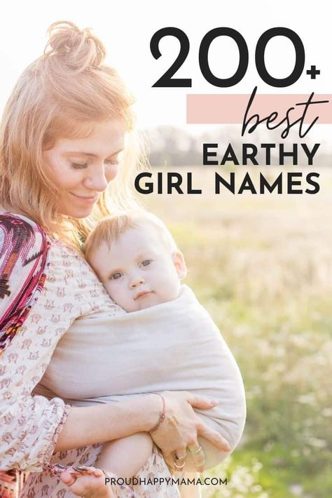 Nature Inspired Girl Names, Nature Inspired Baby Names, Nature Names Girl, Boho Girl Names, Earthy Baby Names, Nature Names For Girls, Two Syllable Girl Names, Hippie Girl Names, Earthy Names