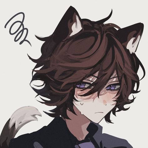 Anime Male Character, Male Character Design, Anime Cat Boy, Hybrid Cat, Hybrid Art, Cat Boy, Anime Male, Boy Anime, Male Character