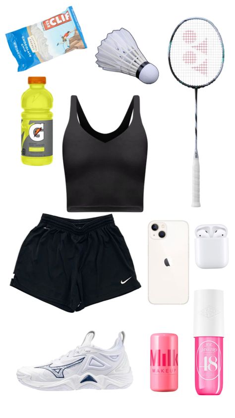 #badminton #inspo #sports #collage Badminton Outfit, Sports Collage, Collage Outfit, Outfit Sport, Collage Outfits, Sporty Outfits, Badminton, Sport Fitness, Collage