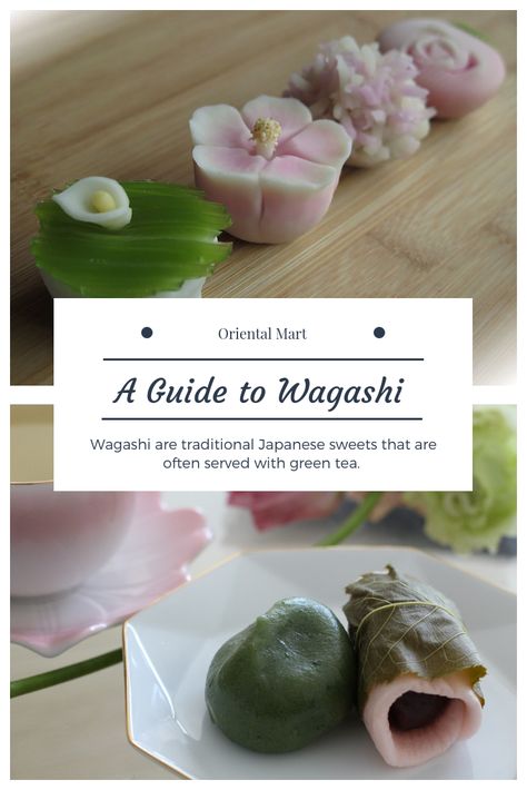 A Guide to Wagashi Kawaii, Essen, Wagashi Nerikiri, Wagashi Recipe, Types Of Pastry, Sweet Red Bean Paste, Sakura Mochi, Japanese Wagashi, Japanese Sweets Wagashi