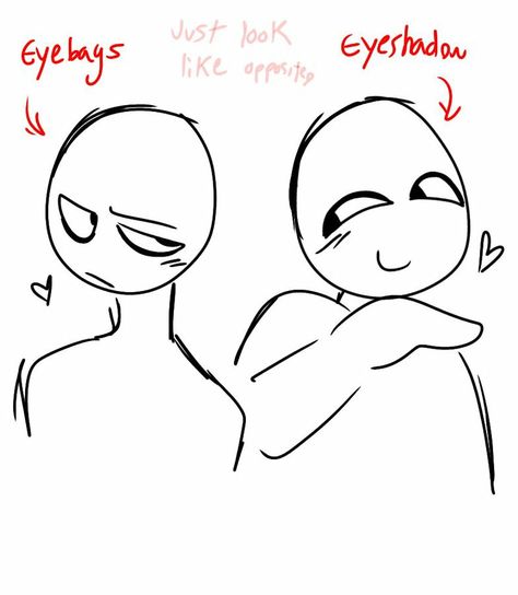 Two Person Chibi Base, Drawing Face Template, Ship Dynamics Template, Laughing Base Drawing, Drawing Templates Poses 2 People, Face Base Reference, Chibi Two People, Sibling Dynamics Drawing, Silly Base Drawing