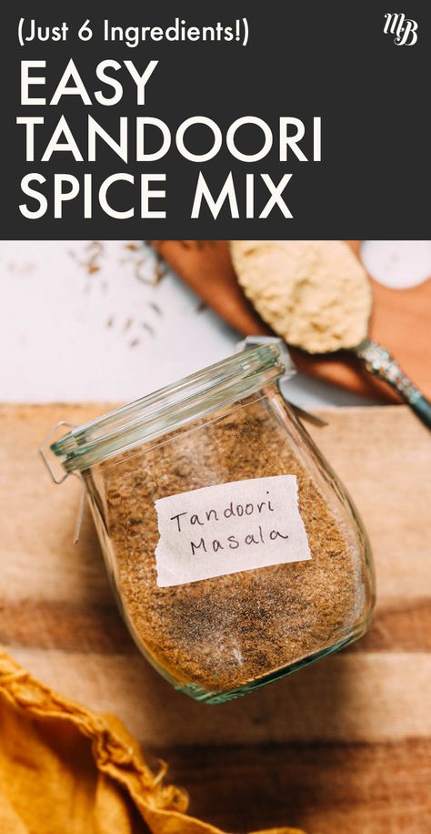 Diy Spice Mix, Chickpeas Roasted, Indian Spice Mix, Homemade Spice Mix, Spice Blends Recipes, Spice Mix Recipes, Masala Spice, Homemade Spice Blends, Tandoori Masala