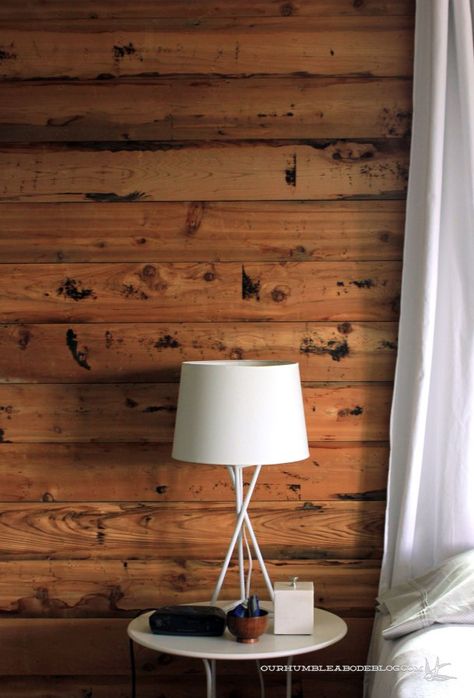 Rough Cedar Walls Interior, Bohemian Cabin, Cottage Remodel, Meridian House, Farmhouse Style Bedroom Decor, Cedar Room, Modern Farmhouse Style Bedroom, Paneled Walls, Kids Bedroom Remodel