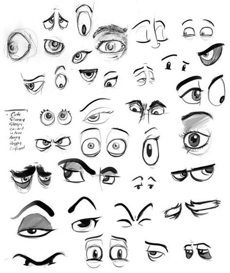 Illustration Eyes, Disney Eye, Caricature Tutorial, Disney Eyes, Realistic Eye Drawing, Cartoon Drawings Of People, Character Design Cartoon, Cartoon Drawings Disney, Cartoon Eyes Drawing