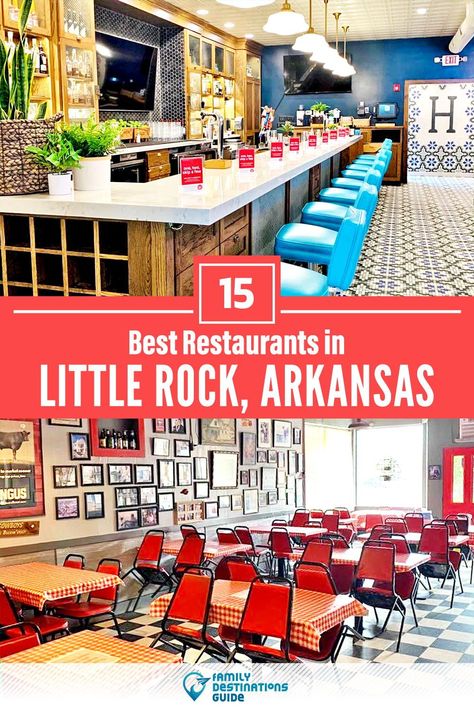 Want to see the best restaurants in Little Rock, AR? We’re FamilyDestinationsGuide, and we’re here to help: From incredible brunch spots and amazing places to eat dinner, to local foodie spots and hidden gems, discover the BEST Little Rock restaurants - so you get memories that last a lifetime! #littlerock #littlerockrestaurants #restaurantsinlittlerock #bestrestaurantsinlittlerock #placestoeatlittlerock Benton Arkansas, Solo Road Trip, Arkansas Vacations, Date Places, Rogers Arkansas, Arkansas Travel, Kid Friendly Restaurants, Dinner Aesthetic, Vacation 2023