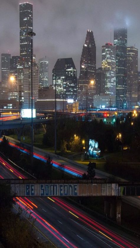 Be Someone! Houston Houston Aesthetic Wallpaper, Houston Iphone Wallpaper, Houston City Aesthetic, Houston Tx Aesthetic, City Aesthetic Houston, Aesthetic Houston Texas, Aesthetic Places In Houston, Houston Wallpaper, Houston Skyline Wallpaper