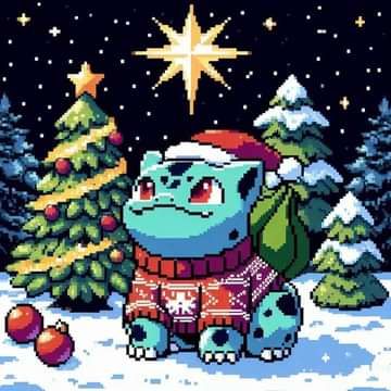 PokeLogic - Happy Holidays!🎄🎅❄️ Christmas Profile Pictures, Christmas Pokemon, Pokemon Store, Pokemon Christmas, Pokemon Sprites, Pixel Art Pokemon, Art Pokemon, Pokemon Backgrounds, Merry Christmas Text